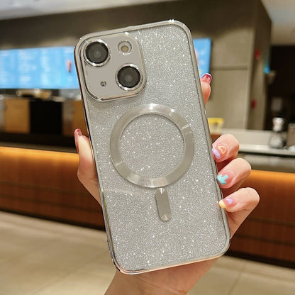 جراب هاتف من مادة TPU مطلي بالكهرباء اللامعة، لهاتف iPhone 15 Plus، وiPhone 15، وiPhone 14 Plus، وiPhone 14، وiPhone 14 Pro، وiPhone 14 Pro Max