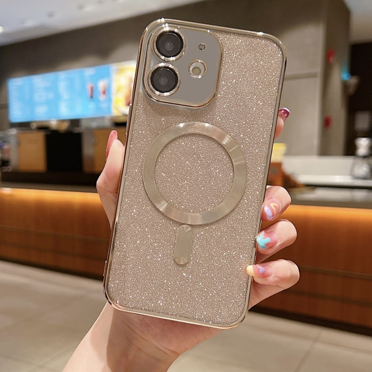 Glitter Electroplating MagSafe TPU Phone Case, For iPhone 11 Pro Max, For iPhone 11, For iPhone 11 Pro, For iPhone XR, For iPhone XS Max, For iPhone SE 2022 / 7 / 8