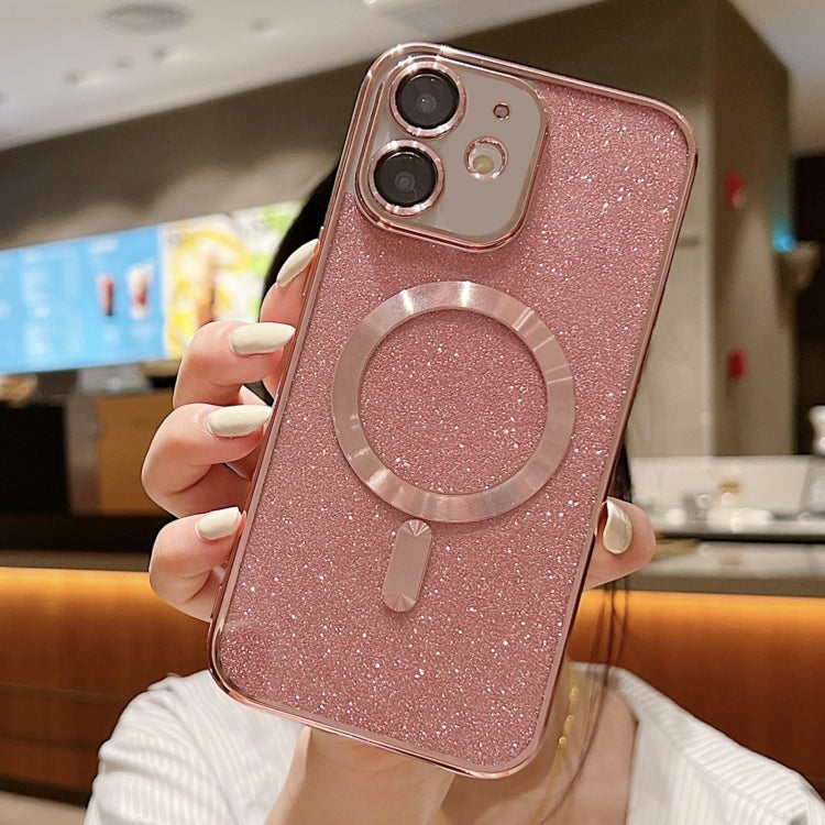 Glitter Electroplating MagSafe TPU Phone Case, For iPhone 11 Pro Max, For iPhone 11, For iPhone 11 Pro, For iPhone XR, For iPhone XS Max, For iPhone SE 2022 / 7 / 8