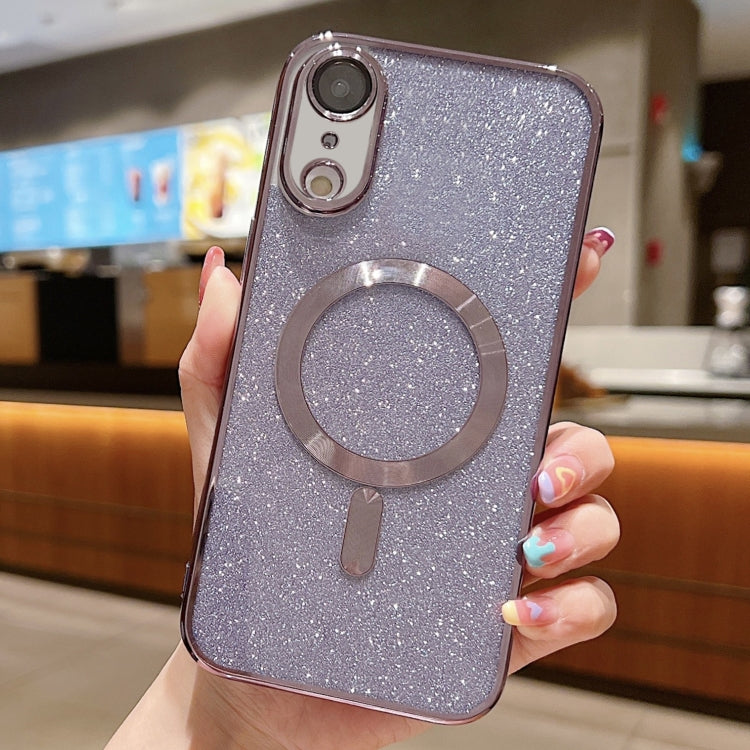 Glitter Electroplating MagSafe TPU Phone Case, For iPhone 11 Pro Max, For iPhone 11, For iPhone 11 Pro, For iPhone XR, For iPhone XS Max, For iPhone SE 2022 / 7 / 8