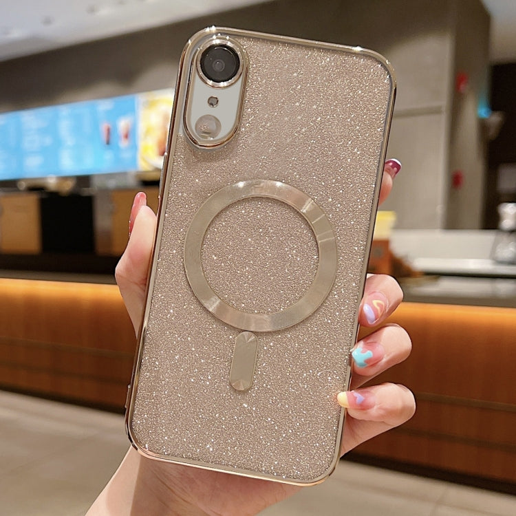 Glitter Electroplating MagSafe TPU Phone Case, For iPhone 11 Pro Max, For iPhone 11, For iPhone 11 Pro, For iPhone XR, For iPhone XS Max, For iPhone SE 2022 / 7 / 8