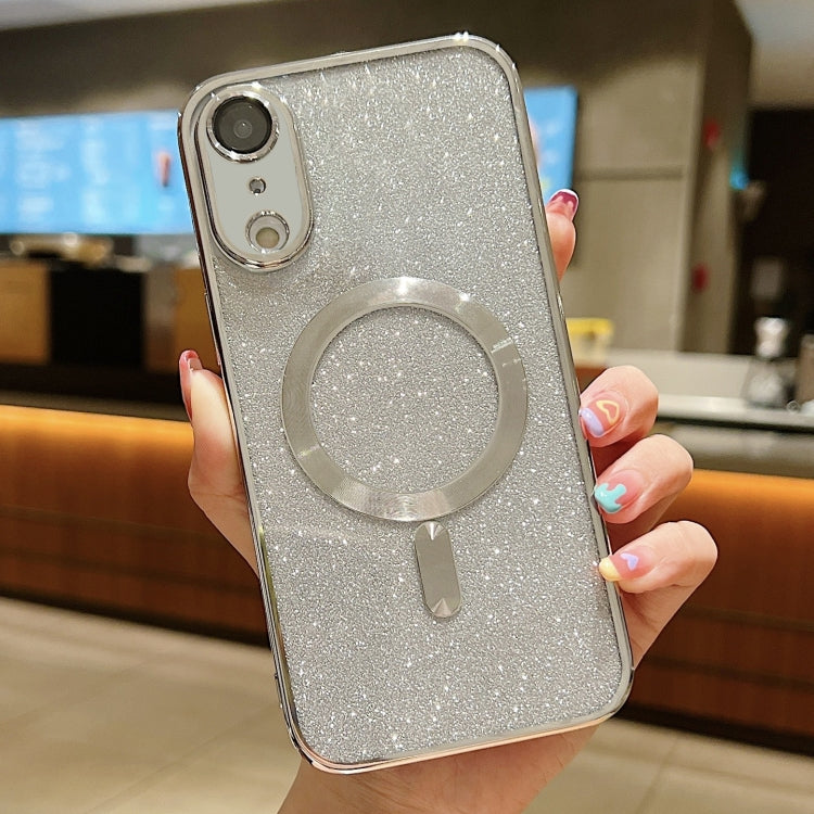 Glitter Electroplating MagSafe TPU Phone Case, For iPhone 11 Pro Max, For iPhone 11, For iPhone 11 Pro, For iPhone XR, For iPhone XS Max, For iPhone SE 2022 / 7 / 8