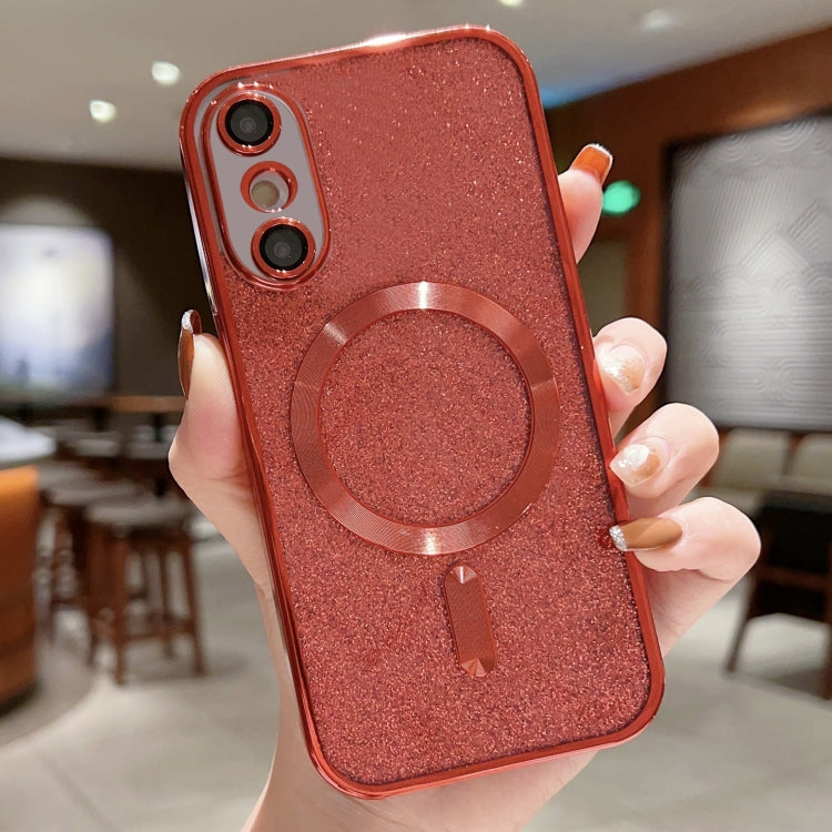 Glitter Electroplating MagSafe TPU Phone Case, For iPhone 11 Pro Max, For iPhone 11, For iPhone 11 Pro, For iPhone XR, For iPhone XS Max, For iPhone SE 2022 / 7 / 8