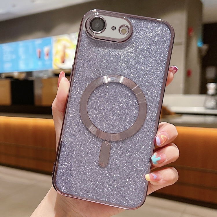 Glitter Electroplating MagSafe TPU Phone Case, For iPhone 11 Pro Max, For iPhone 11, For iPhone 11 Pro, For iPhone XR, For iPhone XS Max, For iPhone SE 2022 / 7 / 8