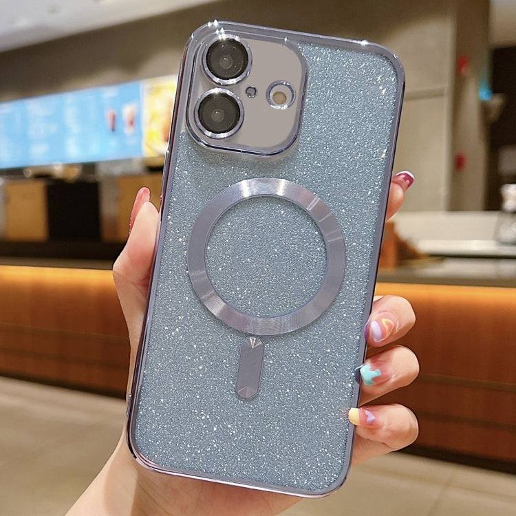 Glitter Electroplating MagSafe TPU Phone Case, For iPhone 16 Pro Max, For iPhone 16 Pro, For iPhone 16 Plus, For iPhone 16, For iPhone 15 Pro Max, For iPhone 15 Pro