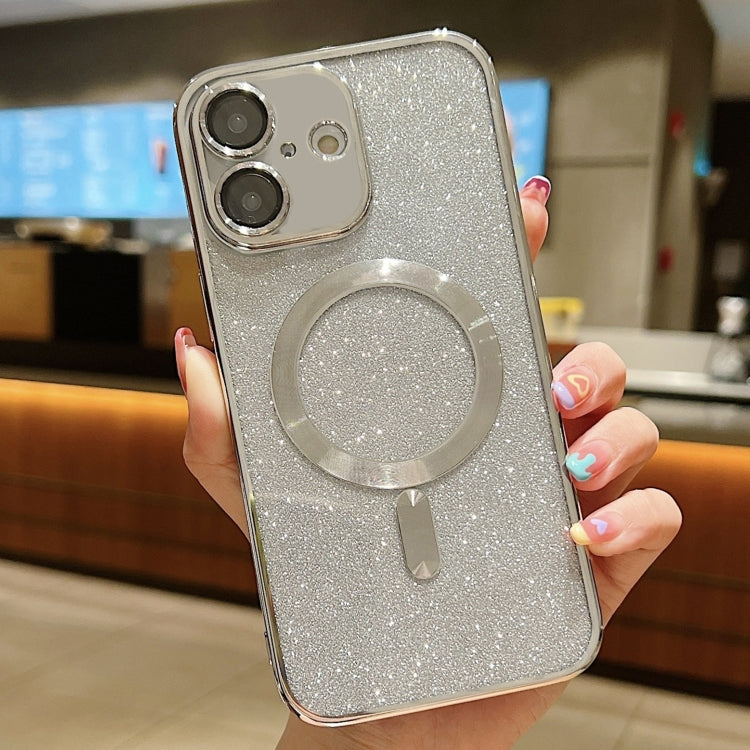 Glitter Electroplating MagSafe TPU Phone Case, For iPhone 16 Pro Max, For iPhone 16 Pro, For iPhone 16 Plus, For iPhone 16, For iPhone 15 Pro Max, For iPhone 15 Pro