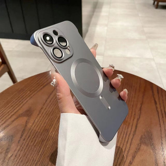Frameless MagSafe PC Phone Case, For iPhone 16 Pro Max, For iPhone 16 Pro, For iPhone 16 Plus
