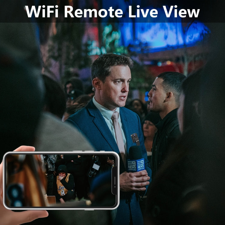 L7 WiFi 1080P HD Night Vision Camera Outdoor Sports Conference Video Recording Camera