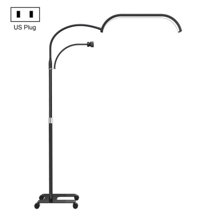 HD-G63X Floor Standing Remote Dimming LED Moon Lamp Manicure Eyelash Beauty Lamp