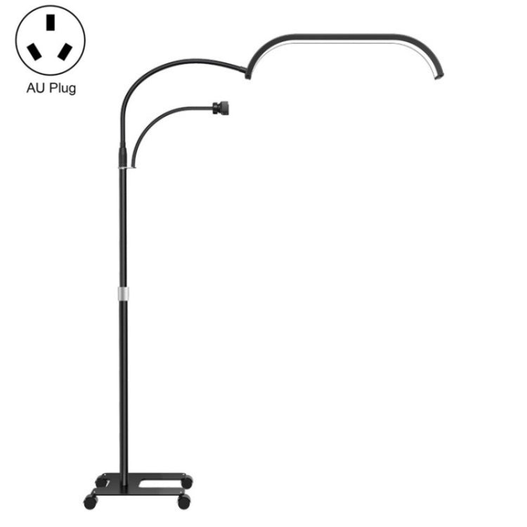 HD-G63X Floor Standing Remote Dimming LED Moon Lamp Manicure Eyelash Beauty Lamp