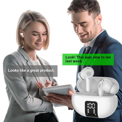 M10 Wireless Bluetooth Smart Voice Translator Headset Multiple Languages Translation Earphones