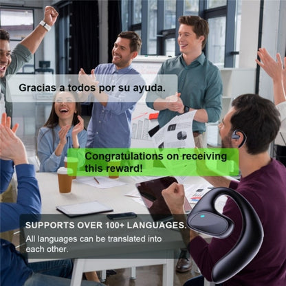 M8 Noise Reduction Smart Voice Translator TWS Bluetooth Headset 144 Languages Translation Earphones