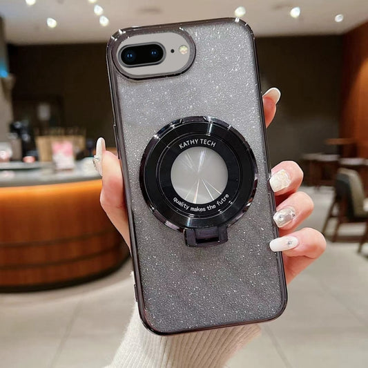Electroplated Holder Gradient Glitter MagSafe Phone Case