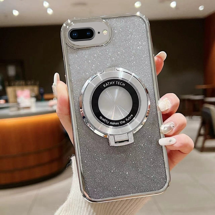 Electroplated Holder Gradient Glitter MagSafe Phone Case