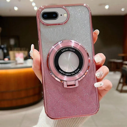 Electroplated Holder Gradient Glitter MagSafe Phone Case