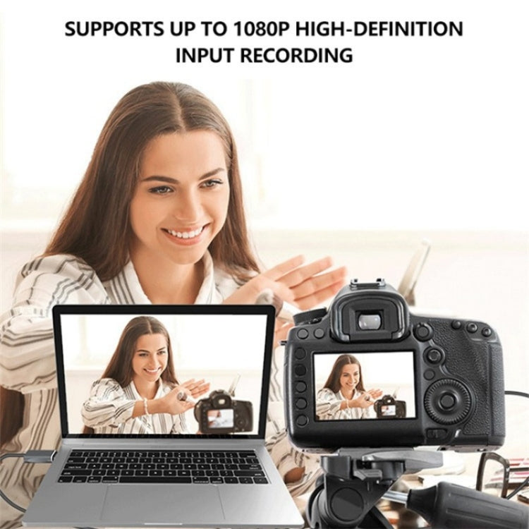 C30 For Game Live Streaming Aluminum Alloy USB Male to HDMI Female HD Video Capture Card