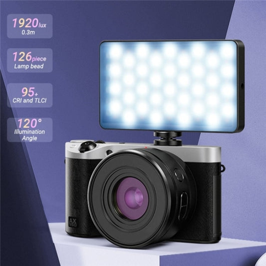 M1SE 12 Effects RGB Photography Lamp 0.96-inch TFT Screen Pocket Fill Light