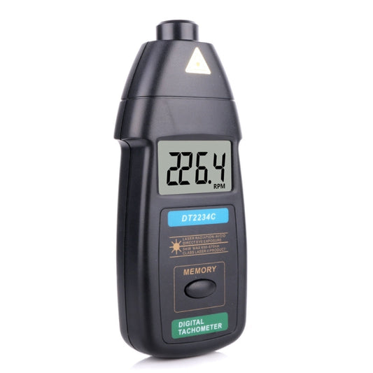 DT2234C مقياس سرعة الدوران الرقمي بالليزر بدون تلامس، DT2234C