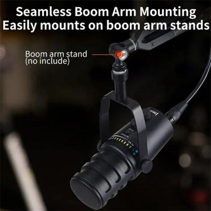 JMARY MC-PW12 360 Degree Rotating USB Desktop Microphone