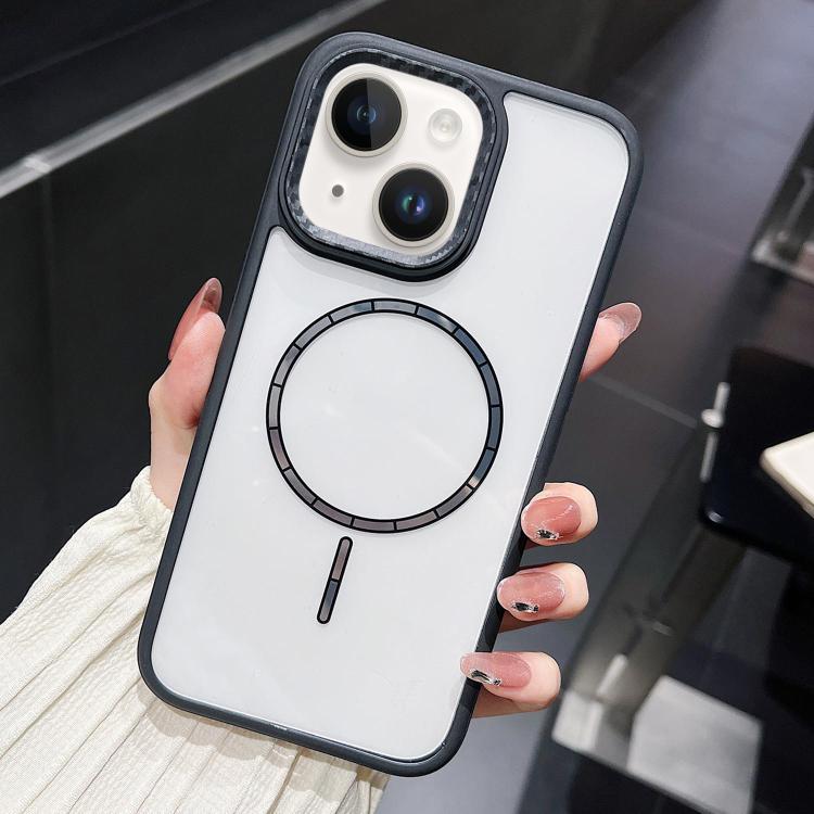 Chocolate Transparent MagSafe Shockproof Phone Case, For iPhone 13