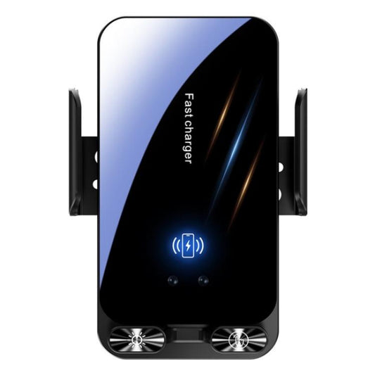 SD05 With Retractable Type-C Cable Car Phone Holder Wireless Charging Mount, SD05