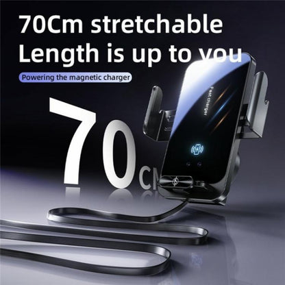 SD06 Car Air Vent Mount Anti Shake Automatic Clamping Wireless Charging Phone Stand, SD06