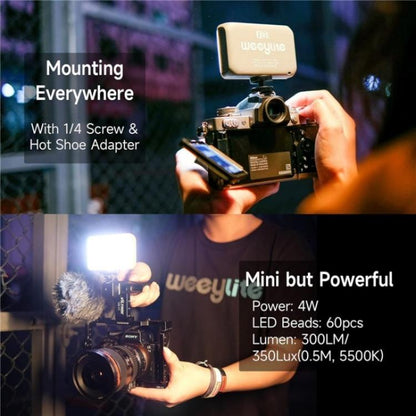 Weeylite S03 Portable RGB Light Video Live Streaming Photography Full Color Fill Light