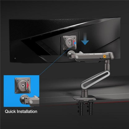 NORTH BAYOU A6 Flat Ultrawide Curved Display Bracket 27-50 Inch Monitors Ergonomic Stand