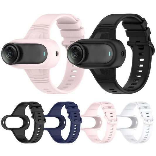 Solid Color Silicone Watch Band, For Insta 360 Go 3 / Go 3S / Go 2