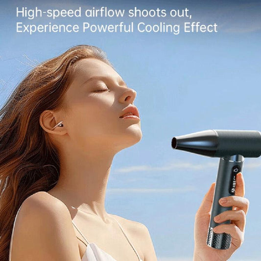 D15S Compact Powerful Brushless Motor Blower Dust Cleaner Portable High-Speed Air Flow Fan