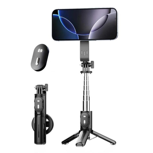 P08Y Pro Portable Travel Selfie Stick Tripod Mini Magsafe Phone Stand with Remote Control