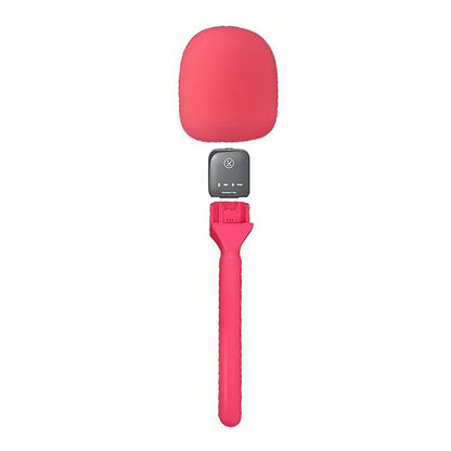 XWJ70 Portable Wireless Microphone Boom Professional Interview Recording Microphone Handheld Stick