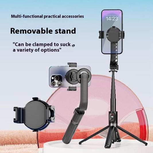 P07 Max Extendable Four-legged Stand Magnetic Phone Selfie Stick with Bluetooth Remote Control