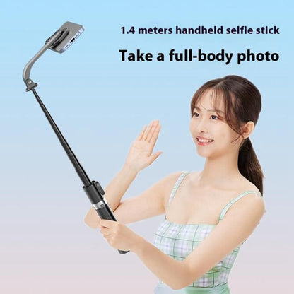 P07 Max Extendable Four-legged Stand Magnetic Phone Selfie Stick with Bluetooth Remote Control