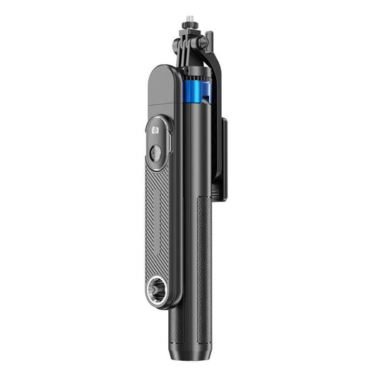 P515 Portable Retractable Four-Legs Phone Stand Selfie Stick with Bluetooth Remote Control