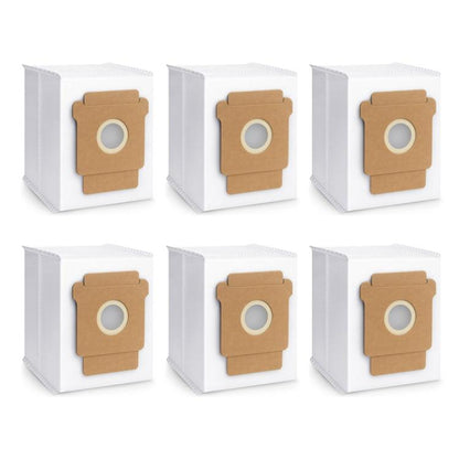 JUNSUNMAY 6pcs Robot Cleaner Non-woven Fabrics Dust Bag for iRobot Roomba Plus 405 / 505 Combo