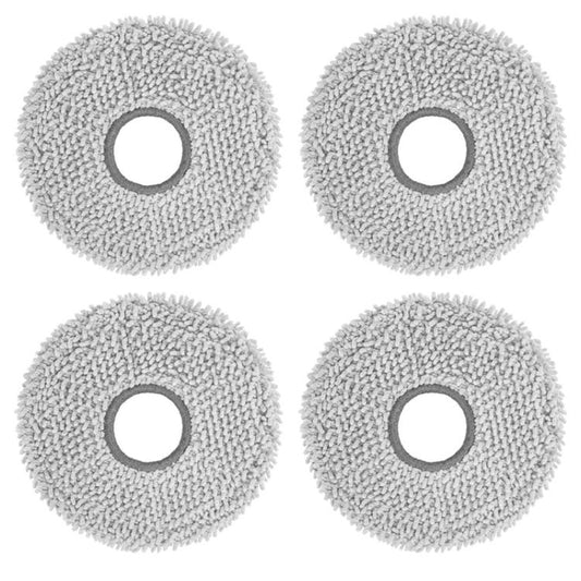 JUNSUNMAY 4pcs Washable Mop Pads Replacement for Ecovacs Deebot T50 Pro / T50 Max / T50 Omni