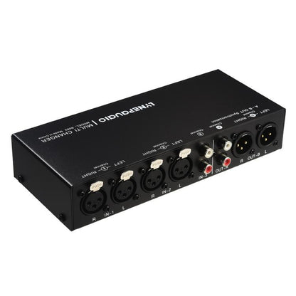 B082 3 Input 3 Output Audio Signal Selector Balanced Line Switcher