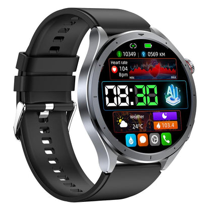 ET472 1.53 inch Color Screen BT Smart Watch Silicone Strap, Support AI-GPT Intelligent Question and Answer