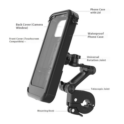 DS-MT3 Touchscreen Waterproof Anti-fog GPS Navigation Motorcycle Bike Phone Stand