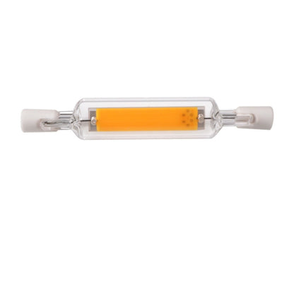 R7S 5W COB LED Lamp Bulb Glass Tube for Replace Halogen Light Spot Light,Lamp Length: 78mm, 220v, 110v