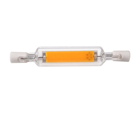 R7S 5W COB LED Lamp Bulb Glass Tube for Replace Halogen Light Spot Light,Lamp Length: 78mm, 220v, 110v
