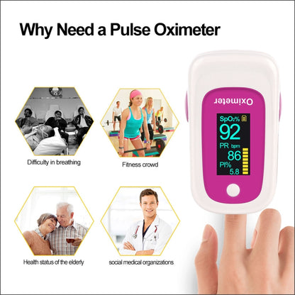 M160 Finger Pulse Oximeter Medical Special, M160 (Rose Red), M160 (Blue), M160 (Gray)