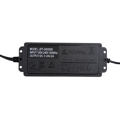 AC To DC Adjustable Voltage Power Adapter Universal Power Supply Display Screen Power Switching Charger, US 3-12-5A, EU 3-12-5A, US 3-24V-2A, EU 3-24V-2A, US 9-24V-3A, EU 9-24V-3A