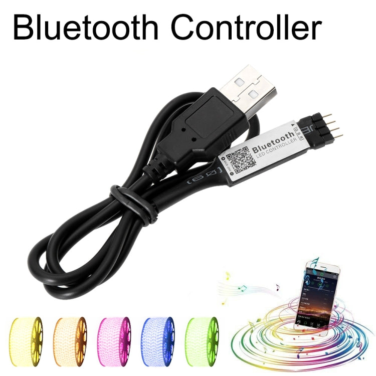 مؤقت بلوتوث ذكي RGB مناسب لوحدة تحكم LED لشريط إضاءة 5 فولت 3528 5050 RGB