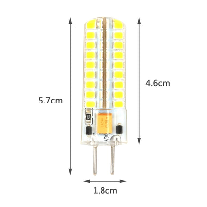 GY6.35 5W SMD2835 72LEDs Dimmable Silicone Corn Bulb for Chandelier Crystal Lamp Lighting Accessories,AC 12V, Warm White, Cool White