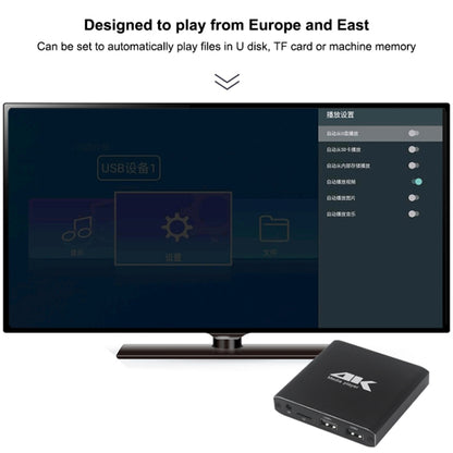 4K HD Player Single AD
