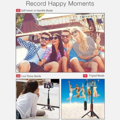 M18 Portable Selfie Stick Remote Control Mobile Phone Holder