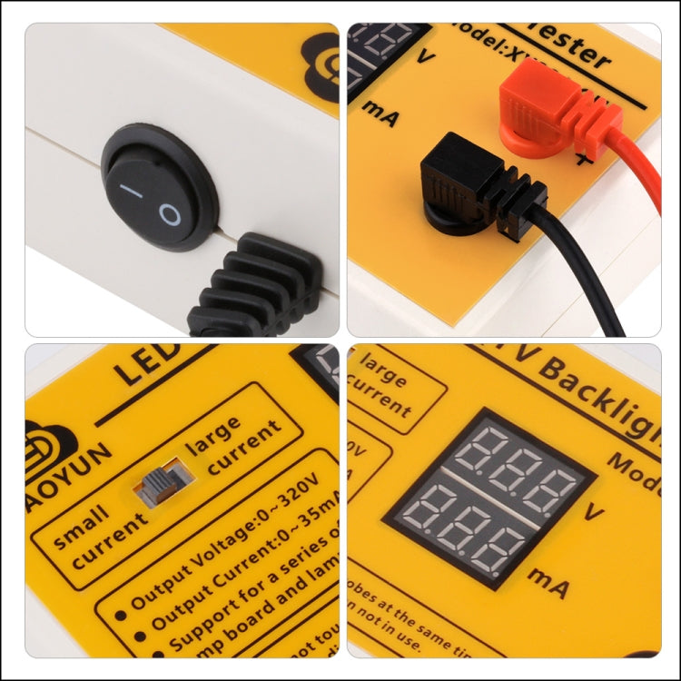 جهاز اختبار LED XY284 بمخرج 0-320 فولت، جهاز اختبار الإضاءة الخلفية للتلفزيون LED، شرائط LED متعددة الأغراض، أدوات اختبار الخرز