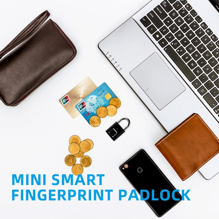 L34 Fingerprint Lock Smart Lock Household Luggage Dormitory Storage Cabinet Electronic Padlock, L34